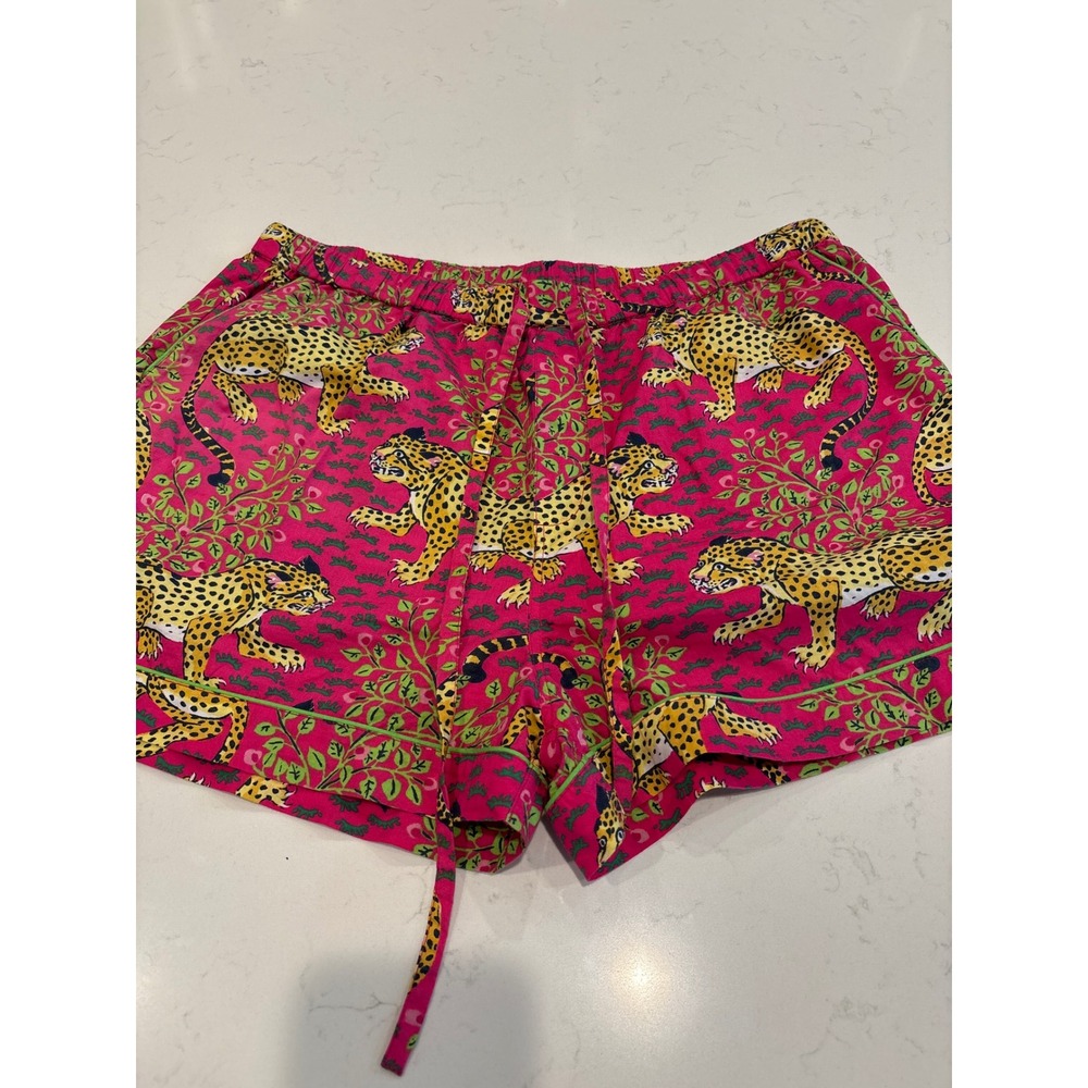 Printfresh Bagheera Short Sleep Set Raspberry Pink Leopard Organic Cotton M - Picture 6 of 8